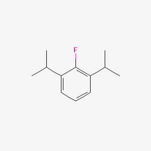molecular formula C12H17F B1674159 2,6-Diisopropylfluorobenzene CAS No. 87591-05-7