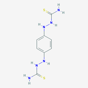 molecular formula C8H12N6S2 B167416 2,2'-(1,4-Phenylene)di(hydrazine-1-carbothioamide) CAS No. 1728-67-2