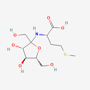 molecular formula C11H21NO7S B1674162 Fructosyl-methionine CAS No. 80860-78-2