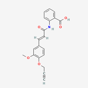 molecular formula C20H17NO5 B1674166 FT011 CAS No. 1001288-58-9