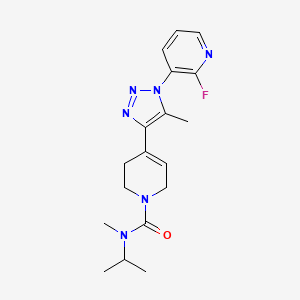 molecular formula C18H23FN6O B1674169 Ftidc 
