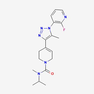 molecular formula C18H23FN6O B1674169 Ftidc CAS No. 873551-53-2