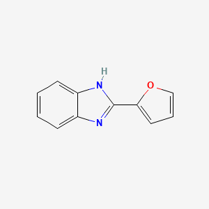 molecular formula C11H8N2O B1674173 Fuberidazole CAS No. 3878-19-1