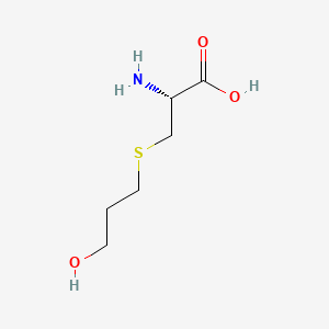 molecular formula C6H13NO3S B1674176 Fudosteine CAS No. 13189-98-5