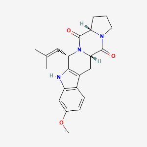 molecular formula C22H25N3O3 B1674183 Fumitremorgin C CAS No. 118974-02-0
