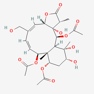 molecular formula C26H36O12 B1674208 Laboutein CAS No. 90042-98-1