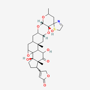 molecular formula C31H39NO10S B1674211 Labriformin CAS No. 66419-07-6