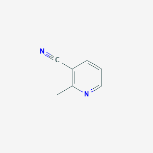 molecular formula C7H6N2 B167422 3-Cyano-2-methylpyridine CAS No. 1721-23-9
