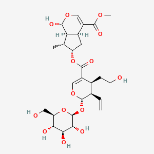 molecular formula C27H38O14 B1674221 Laciniatoside V CAS No. 120416-05-9