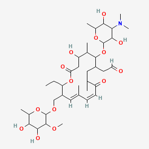 molecular formula C38H63NO14 B1674228 Lactenocin CAS No. 11049-05-1