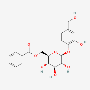 molecular formula C20H22O9 B1674229 Lacticolorin CAS No. 41942-94-3