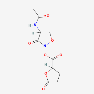molecular formula C10H12N2O7 B1674234 Lactivicin CAS No. 107167-31-7