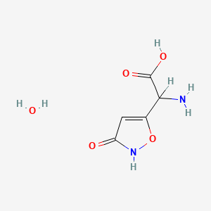 molecular formula C5H6N2O4 B1674235 Ibotenic Acid CAS No. 60573-88-8