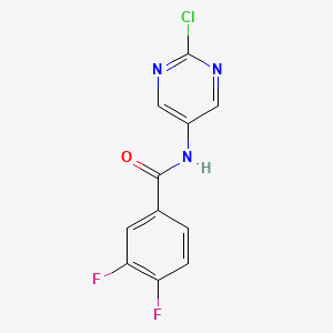 molecular formula C11H6ClF2N3O B1674252 ICA-069673 CAS No. 582323-16-8