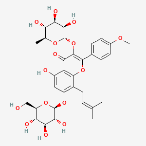 molecular formula C33H40O15 B1674258 Icariin CAS No. 489-32-7