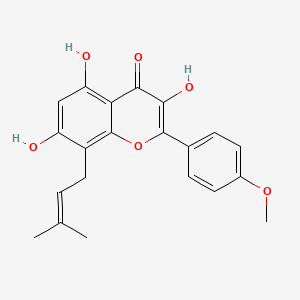 molecular formula C21H20O6 B1674259 Icaritin CAS No. 118525-40-9