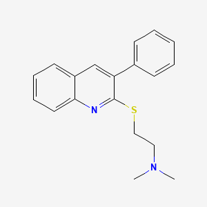 molecular formula C19H20N2S B1674262 ICI 169369 CAS No. 85273-95-6