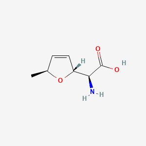 molecular formula C7H11NO3 B1674273 Furanomycin CAS No. 18455-25-9