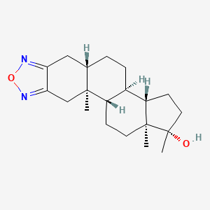molecular formula C20H30N2O2 B1674276 呋喃唑醇 CAS No. 1239-29-8