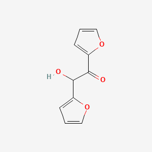 molecular formula C10H8O4 B1674284 呋喃酮 CAS No. 552-86-3