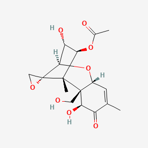 molecular formula C17H22O8 B1674291 Fusarenon X CAS No. 23255-69-8