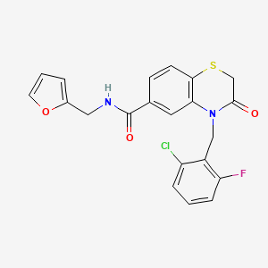 molecular formula C21H16ClFN2O3S B1674300 STING激动剂-1 CAS No. 702662-50-8