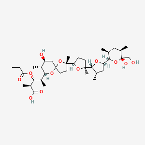 molecular formula C37H62O12 B1674327 Laidlomycine CAS No. 56283-74-0