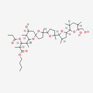 molecular formula C41H70O12 B1674328 Laidlomycin butyrate CAS No. 78734-45-9