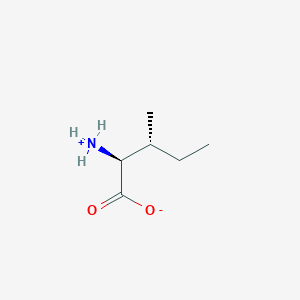 molecular formula C6H13NO2 B1674334 L-Alloisoleucine CAS No. 1509-34-8