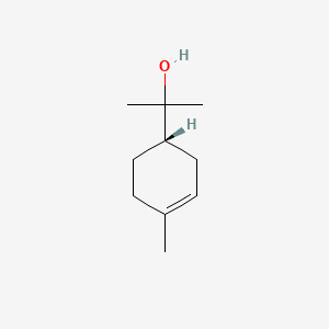 molecular formula C10H18O B1674337 Alpha-Terpineol CAS No. 10482-56-1