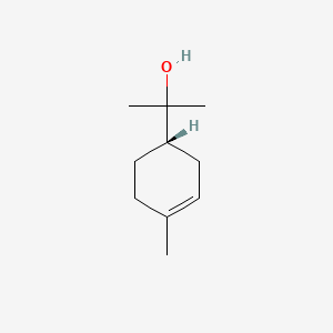 molecular formula C10H18O B1674337 (-)-alpha-Terpineol CAS No. 10482-56-1