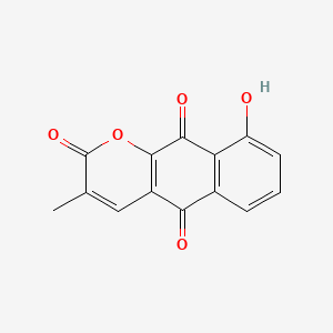 molecular formula C14H8O5 B1674342 Lambertellin CAS No. 28980-51-0