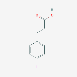 molecular formula C9H9IO2 B167435 3-(4-Iodophenyl)propanoic acid CAS No. 1643-29-4