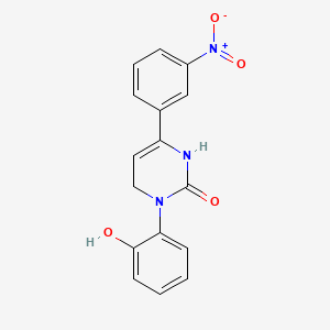 molecular formula C16H13N3O4 B1674354 Icilin CAS No. 36945-98-9