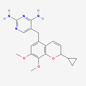molecular formula C19H22N4O3 B1674355 Iclaprim CAS No. 192314-93-5