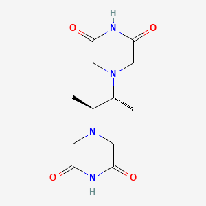 molecular formula C12H18N4O4 B1674361 Icrf 193 CAS No. 21416-88-6