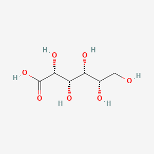 B1674377 L-idonic acid CAS No. 1114-17-6