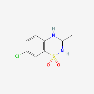 molecular formula C8H9ClN2O2S B1674380 Idra 21 CAS No. 22503-72-6