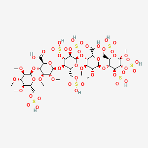molecular formula C38H64NaO49S7 B1674382 Idraparinux CAS No. 162610-17-5