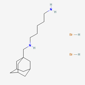 molecular formula C16H32Br2N2 B1674387 IEM-1754 