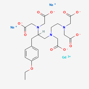 molecular formula C23H28GdN3Na2O11 B1674393 Gadoxetate Disodium CAS No. 135326-22-6