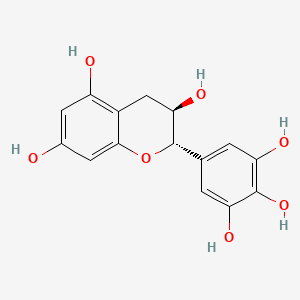 molecular formula C15H14O7 B1674406 (-)-没食子儿茶素 CAS No. 3371-27-5