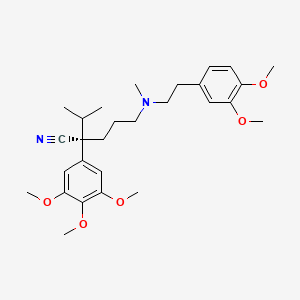 molecular formula C28H40N2O5 B1674409 (-)-Gallopamil CAS No. 36622-40-9