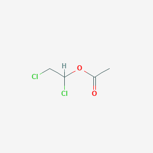 molecular formula C4H6Cl2O2 B167441 1,2-Dichloroethyl acetate CAS No. 10140-87-1