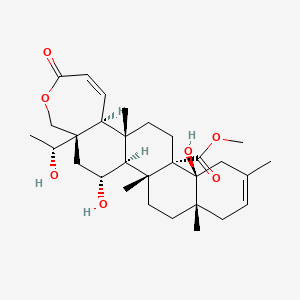 molecular formula C30H44O7 B1674414 Galphimine B CAS No. 149199-48-4