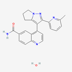 B1674416 Galunisertib monohydrate CAS No. 924898-09-9