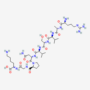 molecular formula C39H70N14O12 B1674424 Igercine CAS No. 92891-56-0