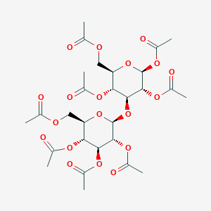molecular formula C28H38O19 B1674439 Laminaribiose octaacetate CAS No. 22551-65-1