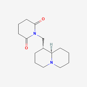 molecular formula C15H24N2O2 B1674448 Lamprolobine CAS No. 18688-40-9