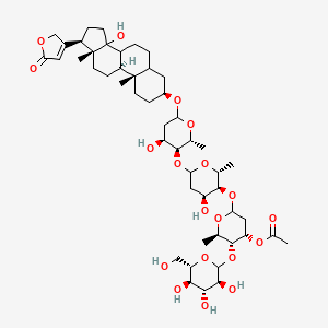 molecular formula C49H76O19 B1674450 Lanatoside CAS No. 11014-59-8